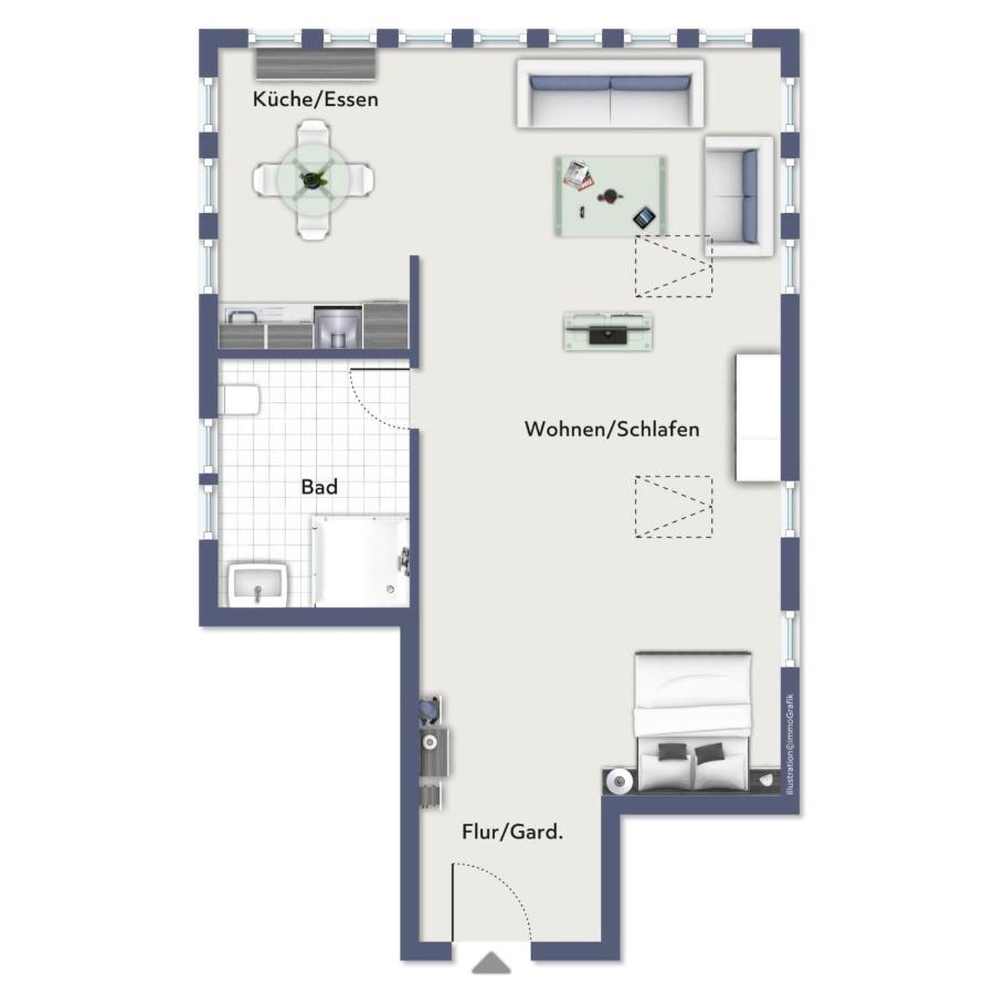 Apartmenthaus Bull Wohnung 5 Кюлунгсборн Екстер'єр фото